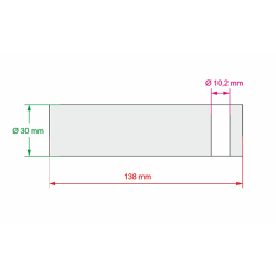 5030029LG Svornjak 30x138 mm za utovarne platforme Anteo
